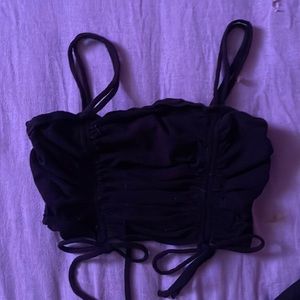 Black Crop Top